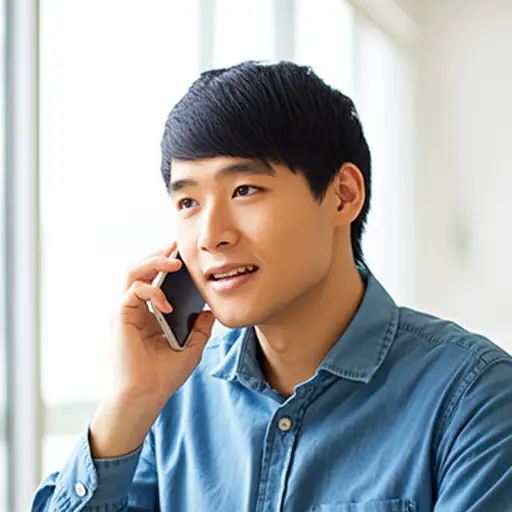 “喂？” “嗯，我在听。”