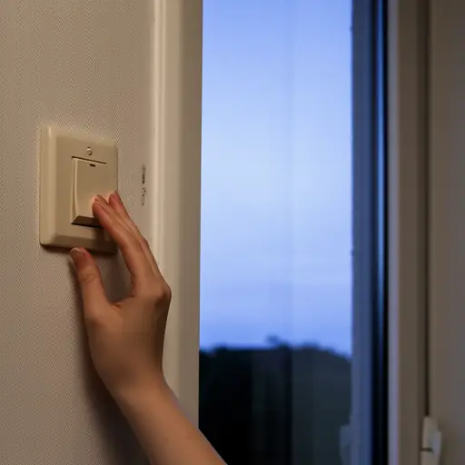 然后我关掉了开关直到一天结束。