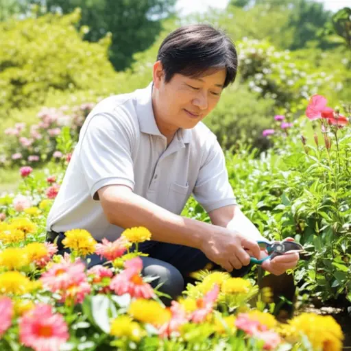 我发现园艺是一种很好的放松方式。