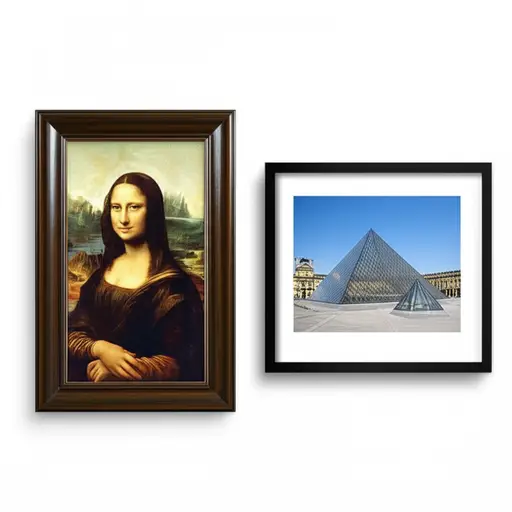 这幅画只是一幅复制品——原作挂在卢浮宫。