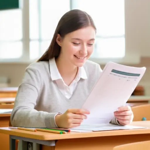 我考试考得很顺利。