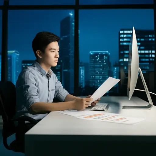 通过努力工作，你可以确保一个成功的未来。