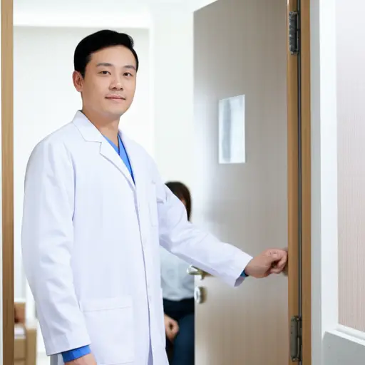 医生马上就来见您。