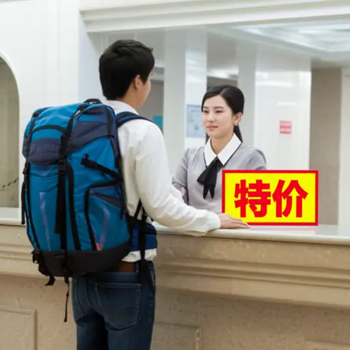 有针对背包客的特价优惠。