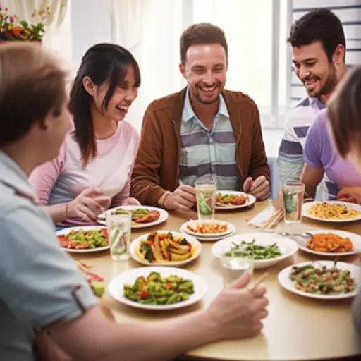 我们在午餐时进行了关于旅行计划的讨论。