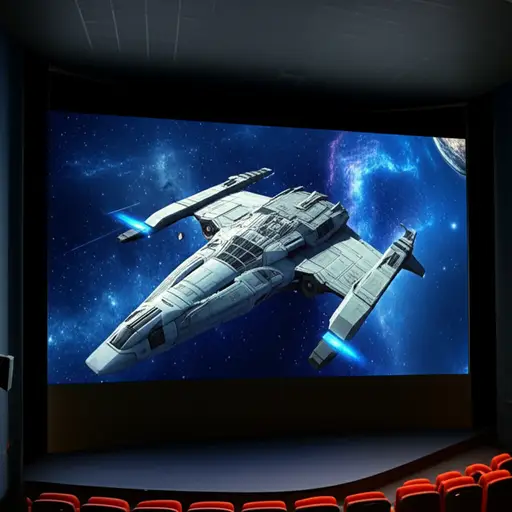 电影中的特效非常逼真。