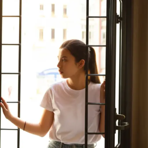 如果她真的想去，我不知道是什么在阻止她。