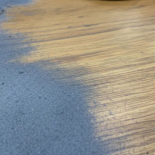 家具上有一层厚厚的灰尘。