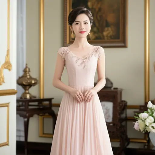 她以优雅的风格著称。