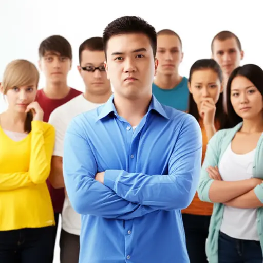 那个家伙从不尊重任何人。