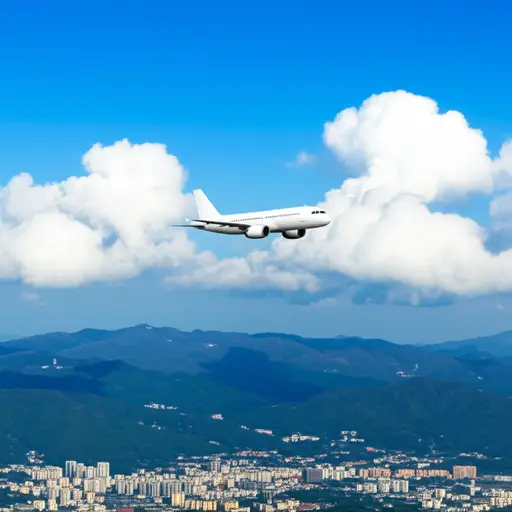 乘飞机旅行通常是到那里最快的方式。