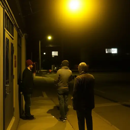 我们直到午夜过后才到家。