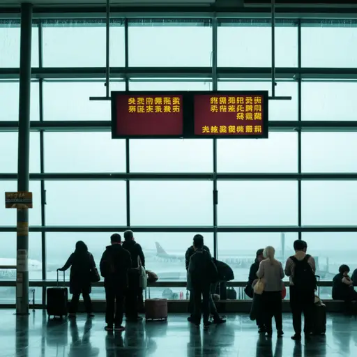 近期的严重风暴扰乱了全国各地的旅行。