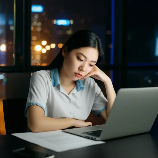 她不想去参加派对，而且反正她还有工作要做。