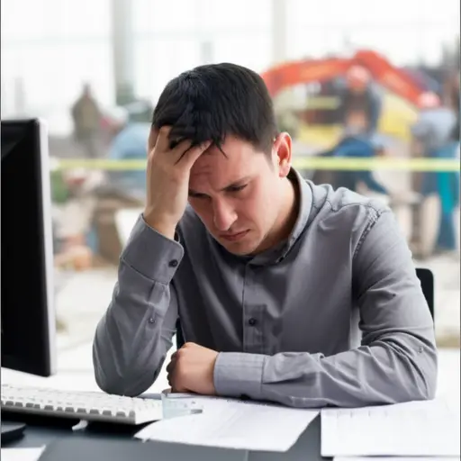 那么吵，我无法集中精力工作。