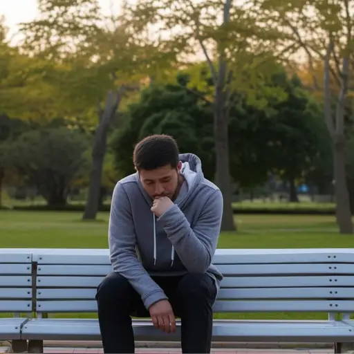 汤姆在和朋友争吵后感到内疚。