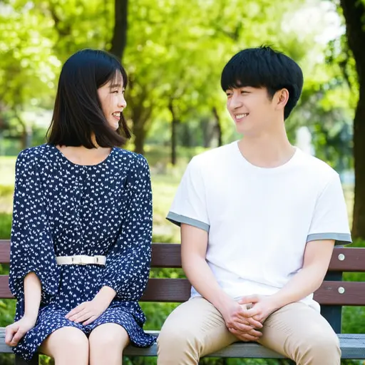 和她在一起我立刻感到轻松自在。