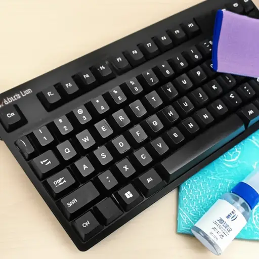 我的键盘有点脏了，需要清理一下。