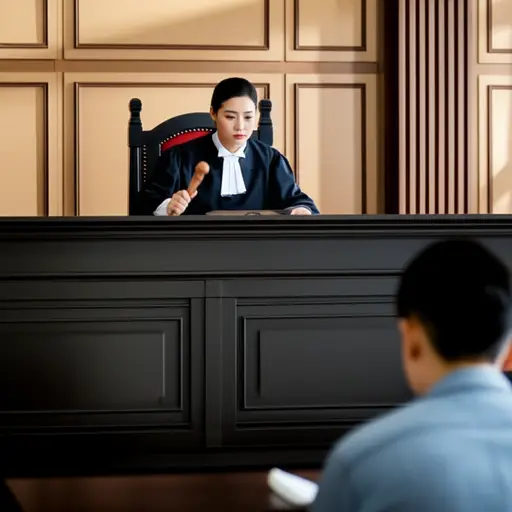 法官判处他至少五年监禁。