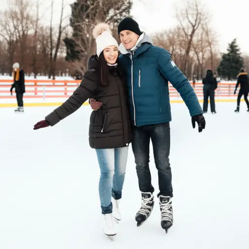 我们周二第一次见面，然后立刻去滑冰了，甚至没有讨论要去哪里。