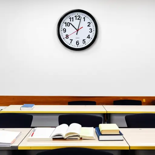 我九点半开始上课。