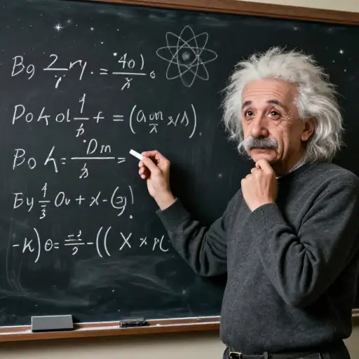 爱因斯坦的天赋改变了物理学。