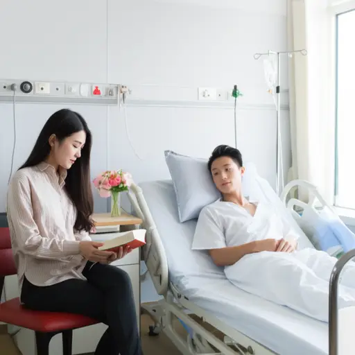 她提出在医院探望期间陪伴她的朋友。