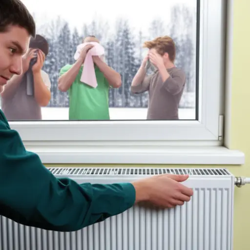 你能把暖气关小一点吗？这里太热了。