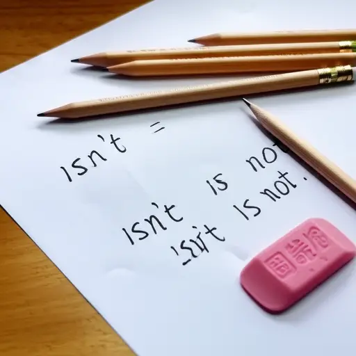 'Isn't'是'is not'的缩写形式。