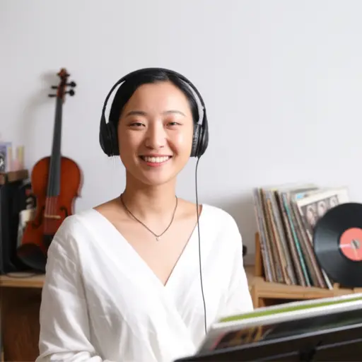 我姐姐非常喜欢古典乐。