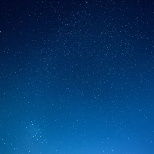 今晚星星出来了。