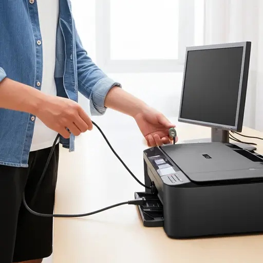 我可以把我的打印机连接到你的电脑上吗？