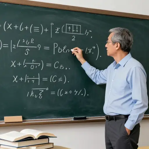 这位物理学家推导出一个复杂的公式来描述粒子的行为。