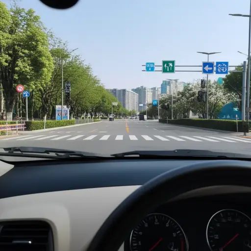 请在下一个路口右转。