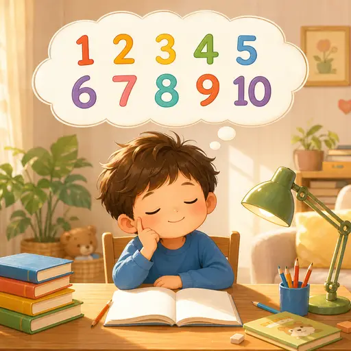 想一个一到十之间的数字。