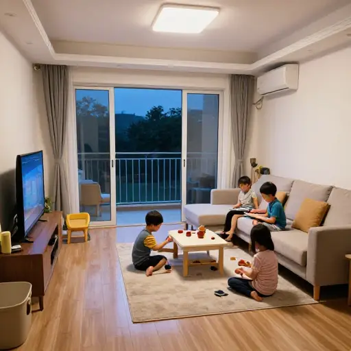 由于父母都外出工作，孩子们经常被放任自流。