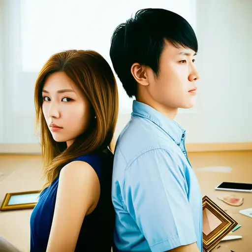 经过多次争吵，他们决定分手。