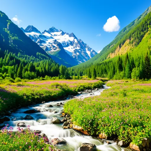 我在旅行中享受看到大自然处于最佳状态。