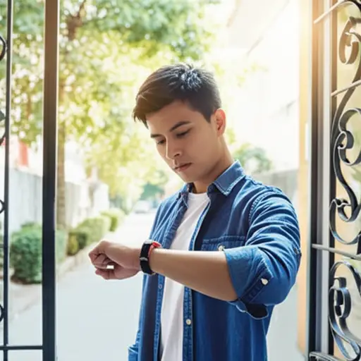 我将在7:30到你家，因为我之前有个约会。