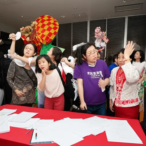 活动策划完全混乱，导致参与者困惑。