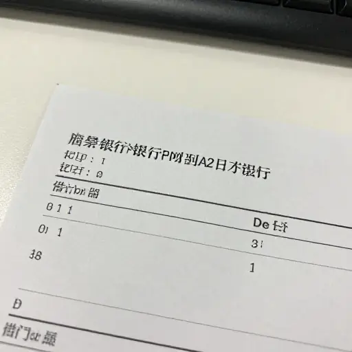 对账单显示您最近的借记记录。