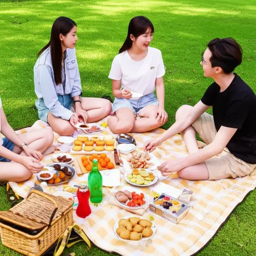 既然是野餐，你可以穿得随意些，不必穿得很正式。