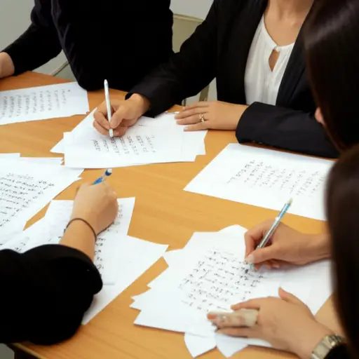 我们被要求翻译一系列句子。