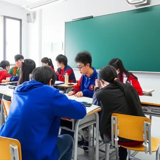 为了这个项目，我们班被分成了两个小组。