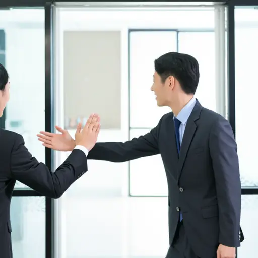 请祝他的新工作一切顺利。