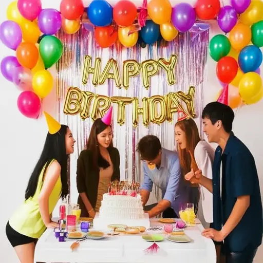 我的生日在下个月，我打算邀请朋友们来庆祝。