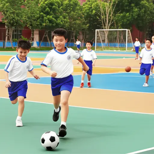 我喜欢体育课，因为我们会做不同的运动。