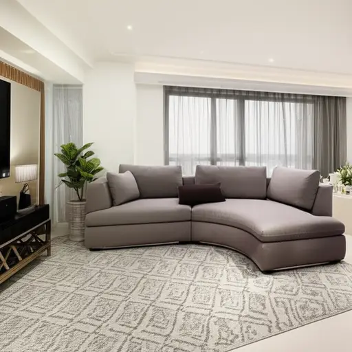 那个沙发会占据公寓里太多空间。