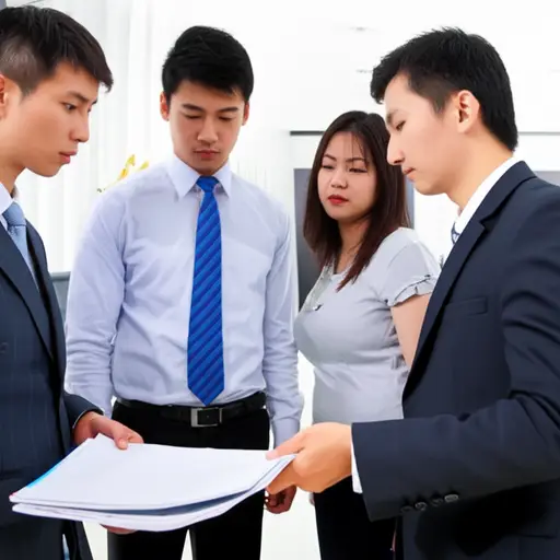 他给了我们一些文件，并不在乎我们是否明白该做什么。