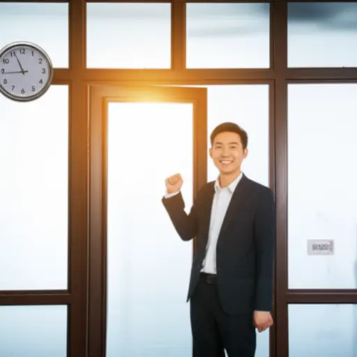 我喜欢星期五，因为我下班早。